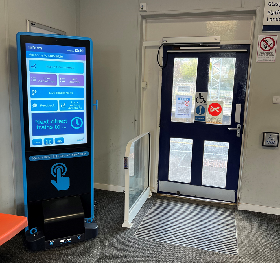 New Lockerbie information screen