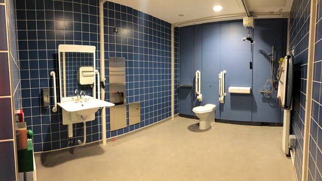 Changing Places toilet opens at London Euston station: Euston Changing places toilet