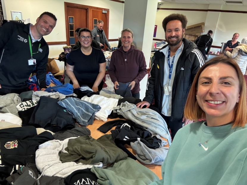 Thousands of sports kits donated at Leeds kit swap event: KEEP community day 1