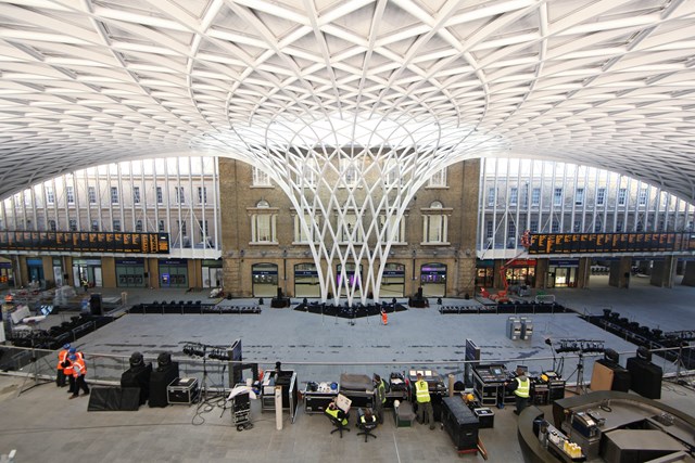 NEW ERA FOR KING'S CROSS STATION WILL DELIVER IMPROVEMENTS FOR MILLIONS OF PASSENGERS: King's Cross western concourse