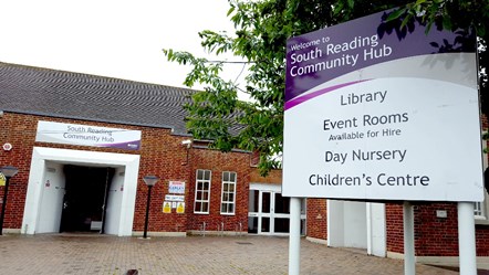 Whitley Library within the South Reading Community Hub