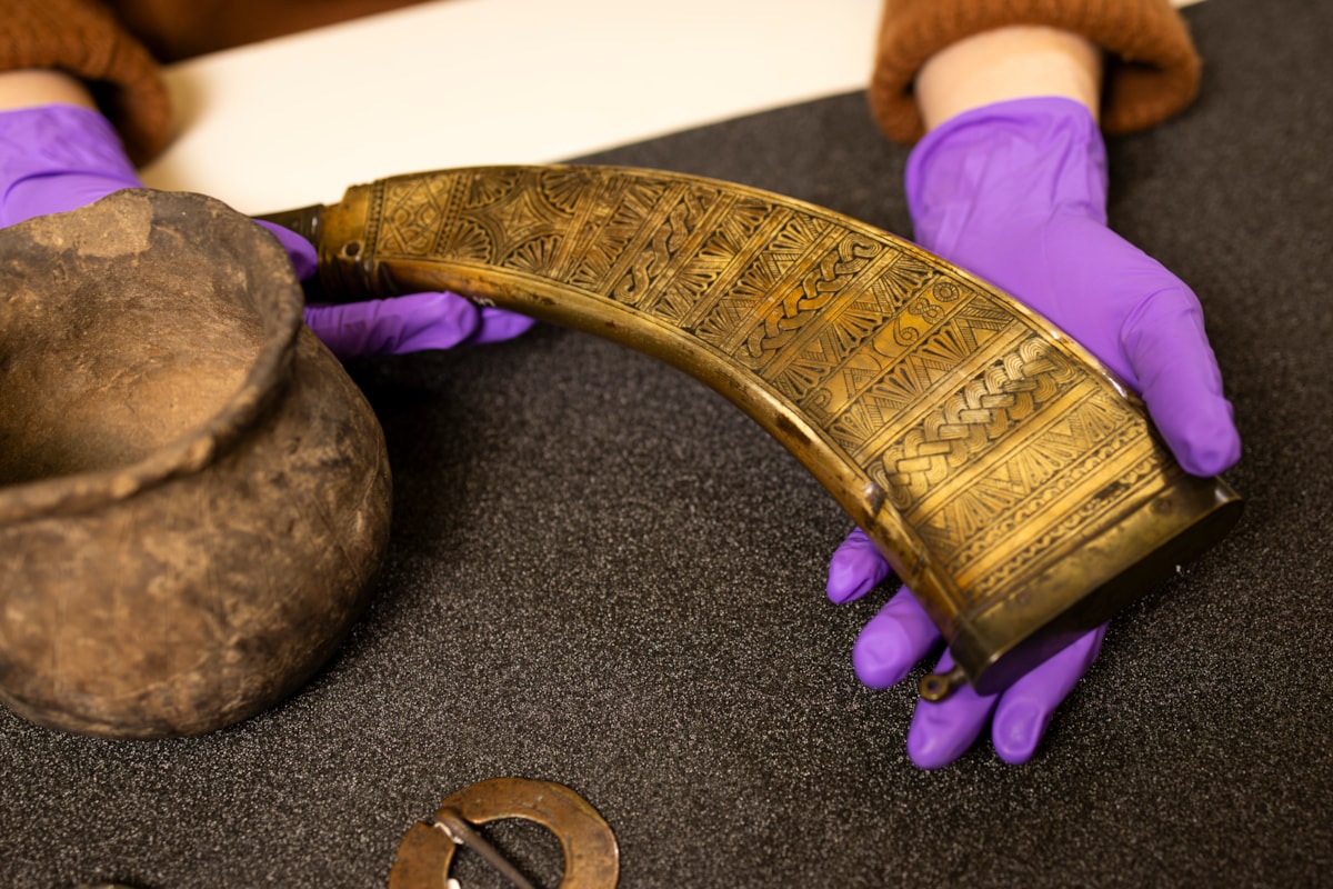 Objects from the collection of National Museums Scotland to be studied as part of new Gaelic language project, Tha Sgeul Ri Innse [credit Duncan McGlynn]-6