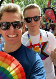 Colleagues at Notts Pride 2024