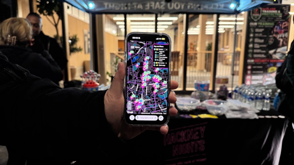 Hackney Nights Map