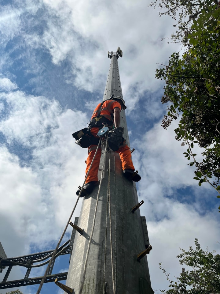 Installing weather stations Wales - Network Rail