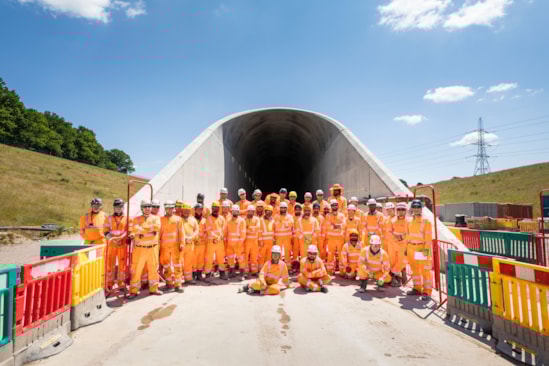 Record numbers working on HS2 with more unemployed joining the workforce: Record numbers working on HS2 with more unemployed joining the workforce