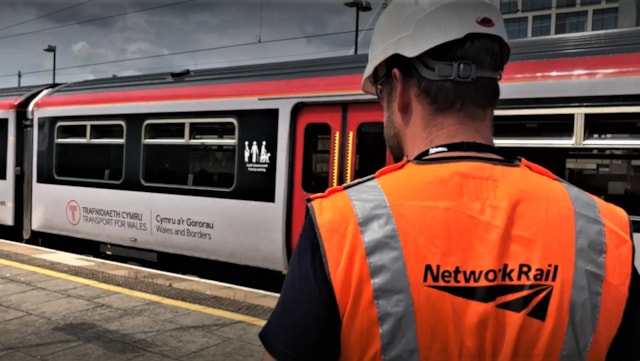 One week to go: Passengers reminded to check before travelling as vital track and viaduct refurbishment works take place in Swansea area: Network Rail Wales generic cropped