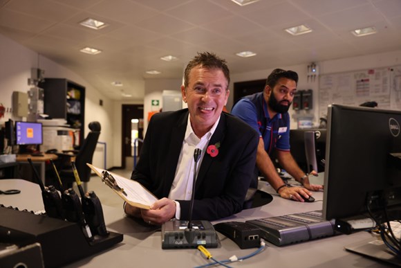 TfL Image - Shane Richie Victoria station