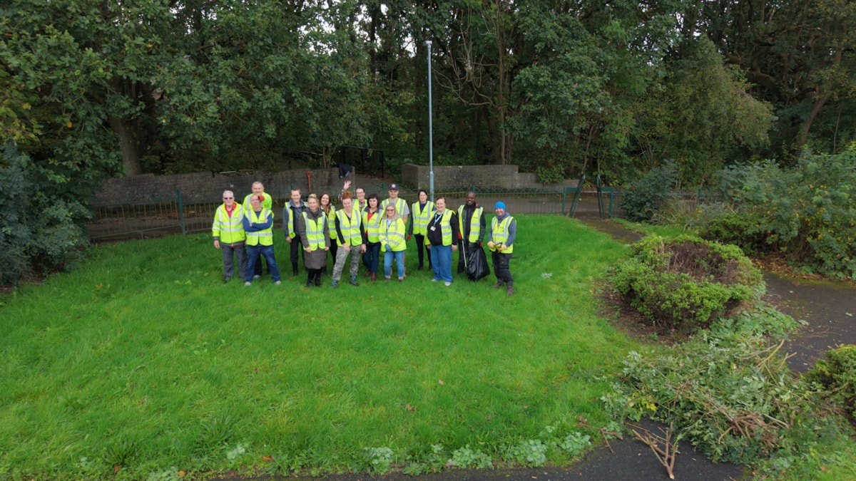 Volunteers in Skelmersdale