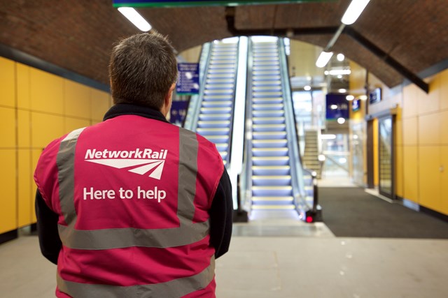 Station prepares for Leeds festival: Leeds station saw 20,000 people pass through the new entrance in the first week