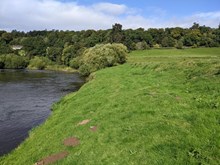 Site of River Earn restoration project - credit Richard Lockett