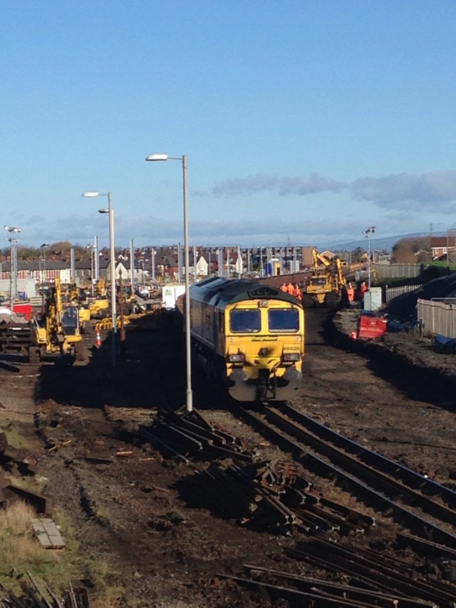 Blackpool week 1 - removal of track