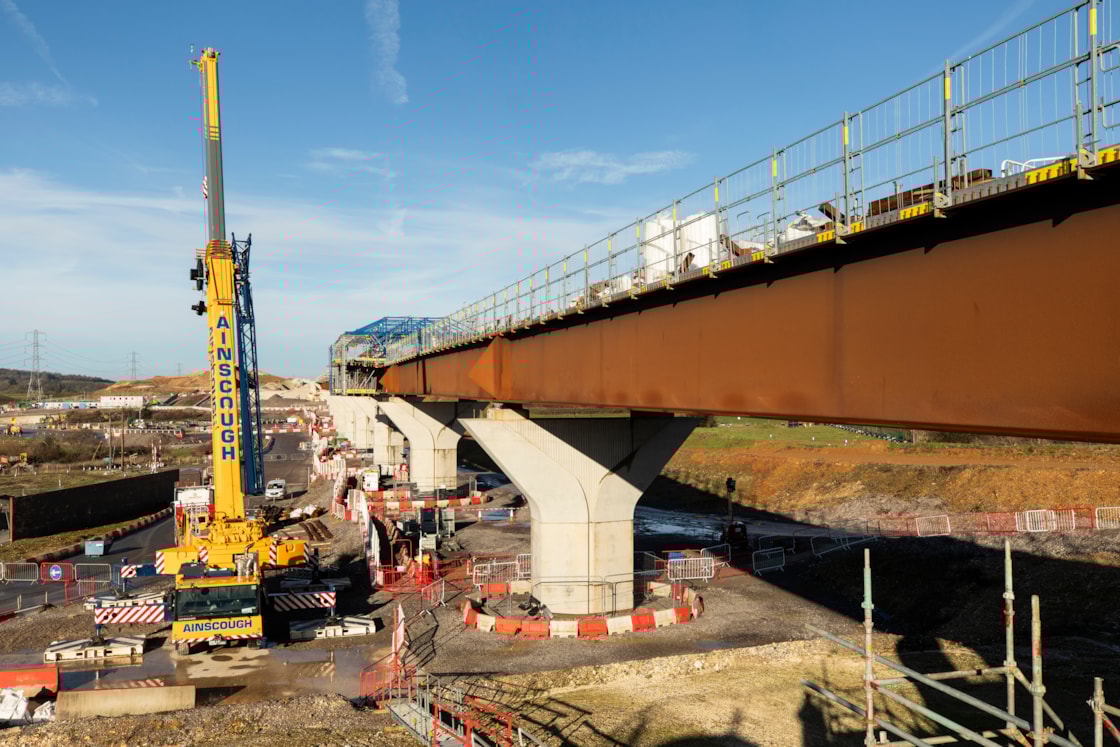Wendover Dean viaduct January 2026