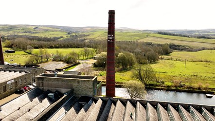 The chimney of Queen Street Mill in Burnley c National Trust Alex Harrison