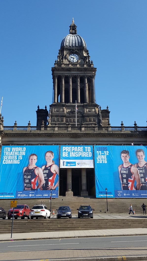 Star-studded entry list shaping up for first-ever Columbia Threadneedle World Triathlon Leeds: wtsleedstownhallwrap004.jpg