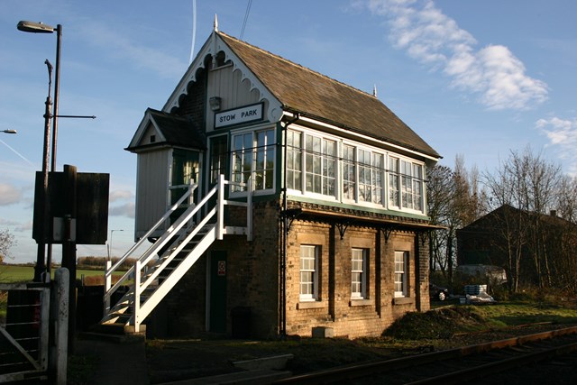 Stow Park signal box: Stow Park signal box