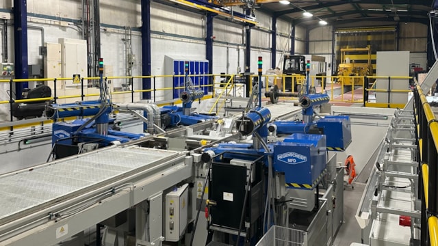 Wheel lathe at Allerton depot: Wheel lathe at Allerton depot