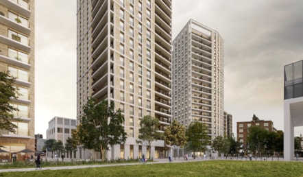 How the new homes at the former leisure centre site will look
