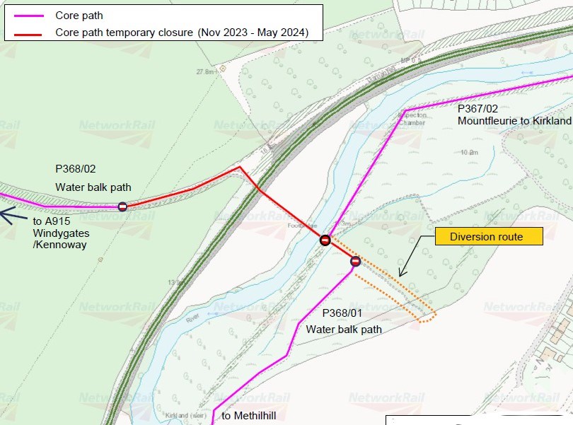 16 Nov Dunniface core path closure map