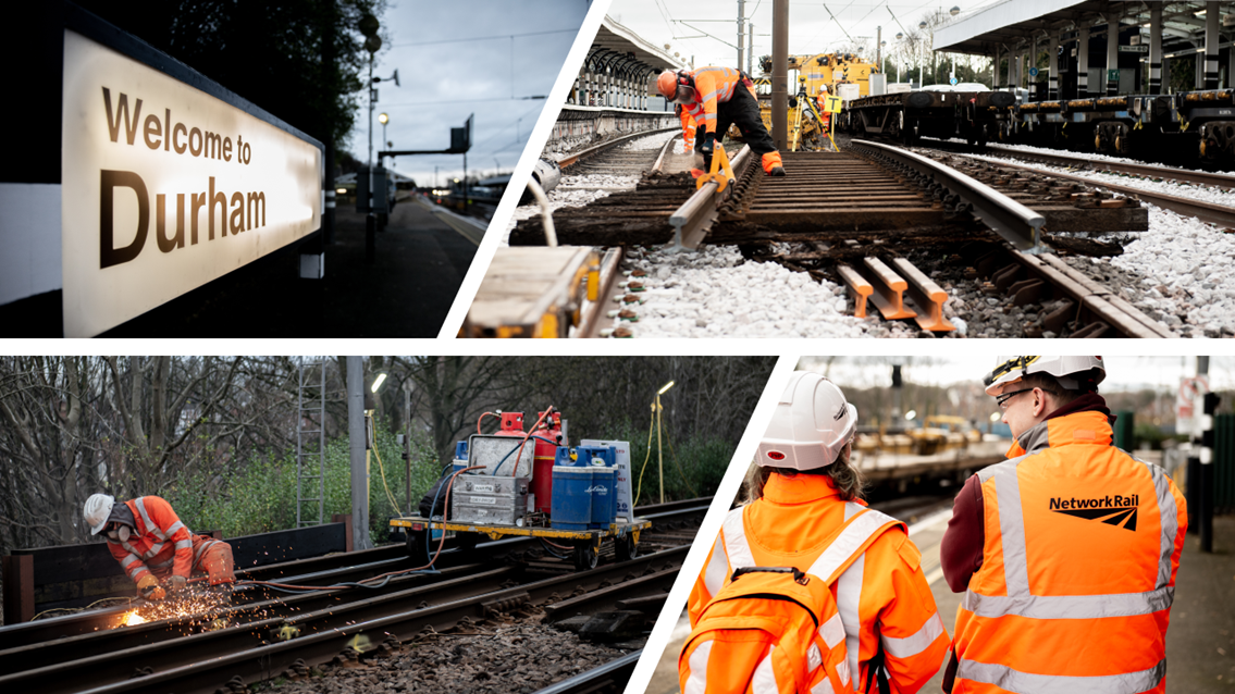 Photos show Durham station’s brand-new tracks in reliability boost for passengers