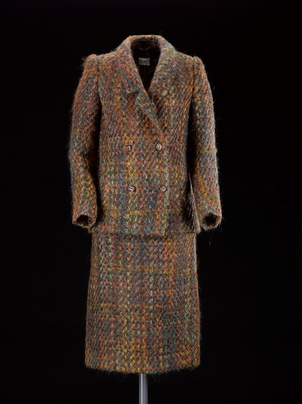 Bernat Klein wool and mohair tweed suit. Image copyright National Museums Scotland