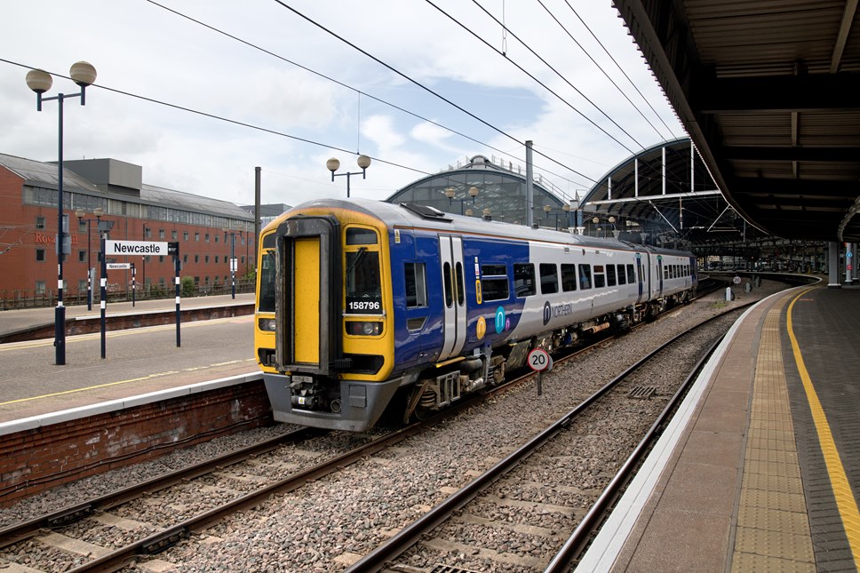 Northern train at Newcastle-2