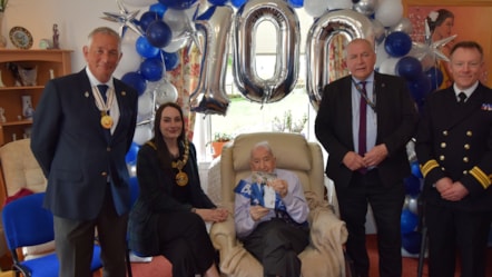 Hugh Cook 100th Birthday