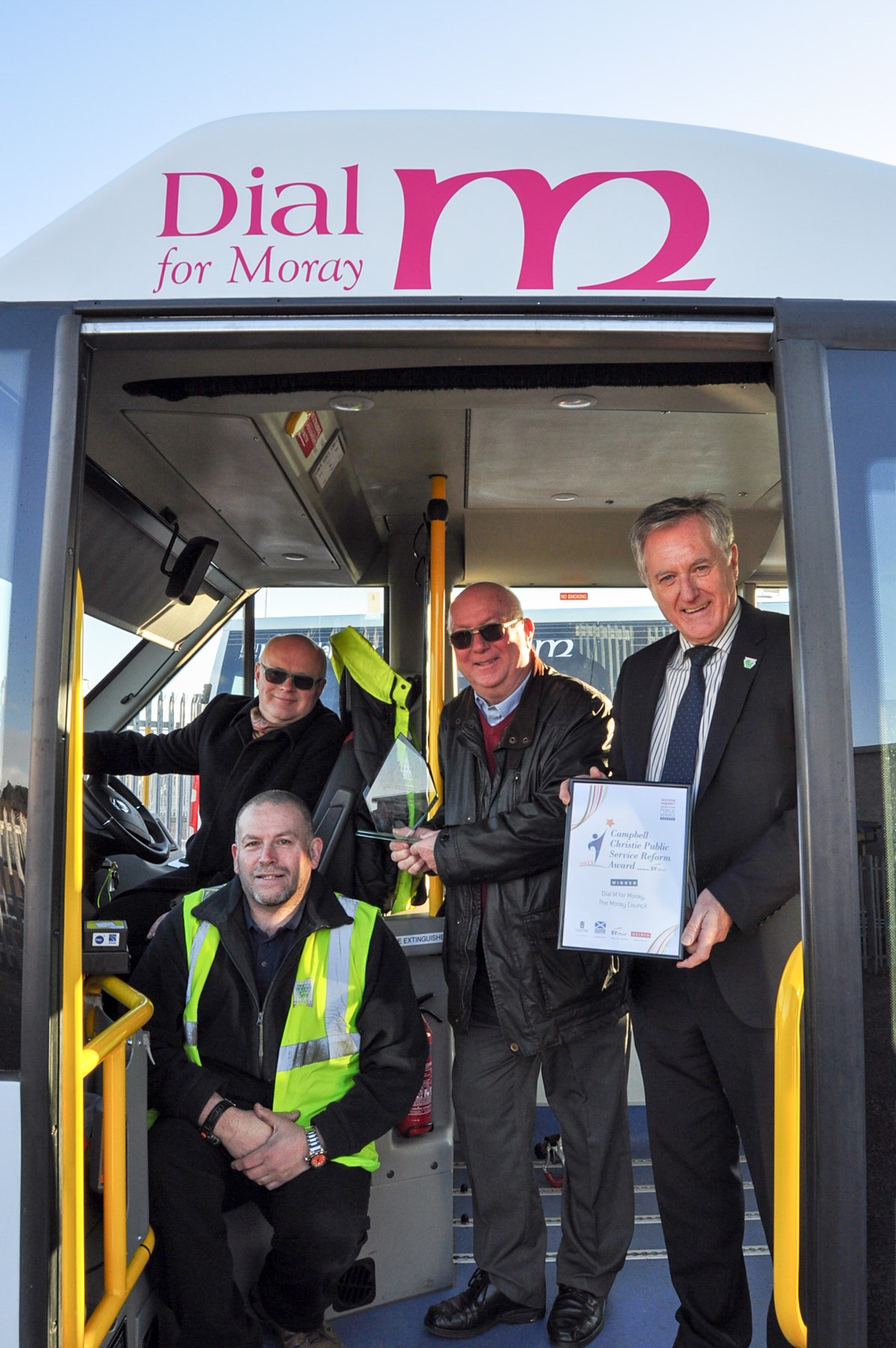Top award for Moray's on-demand bus service: Top award for Moray's on-demand bus service