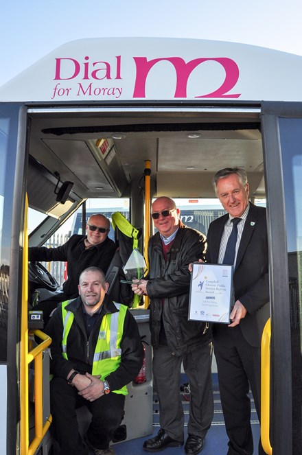Top award for Moray's on-demand bus service