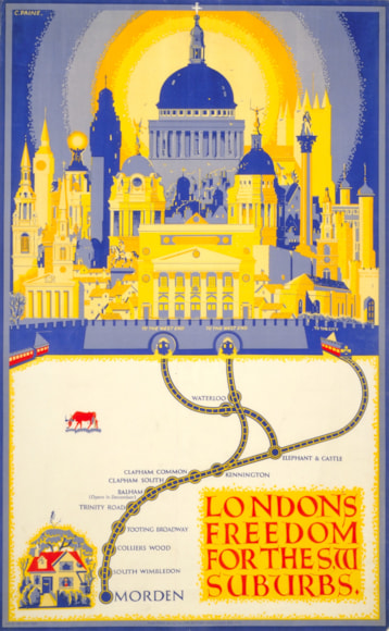 Charles Paine’s 1926 poster for the opening (c) LTM