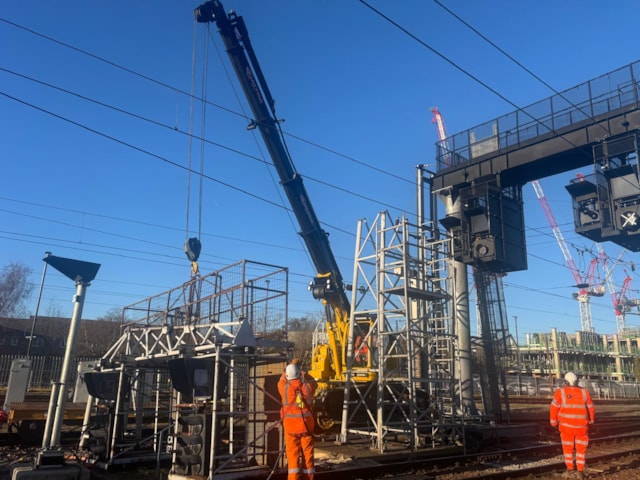 Network Rail Anglia C3R signal installation: Network Rail Anglia C3R signal installation