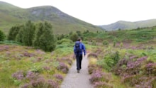Heading for the Scottish Hills - walker on Creag Meagaidh - copyright NatureScot: Heading for the Scottish Hills - walker on Creag Meagaidh - copyright NatureScot