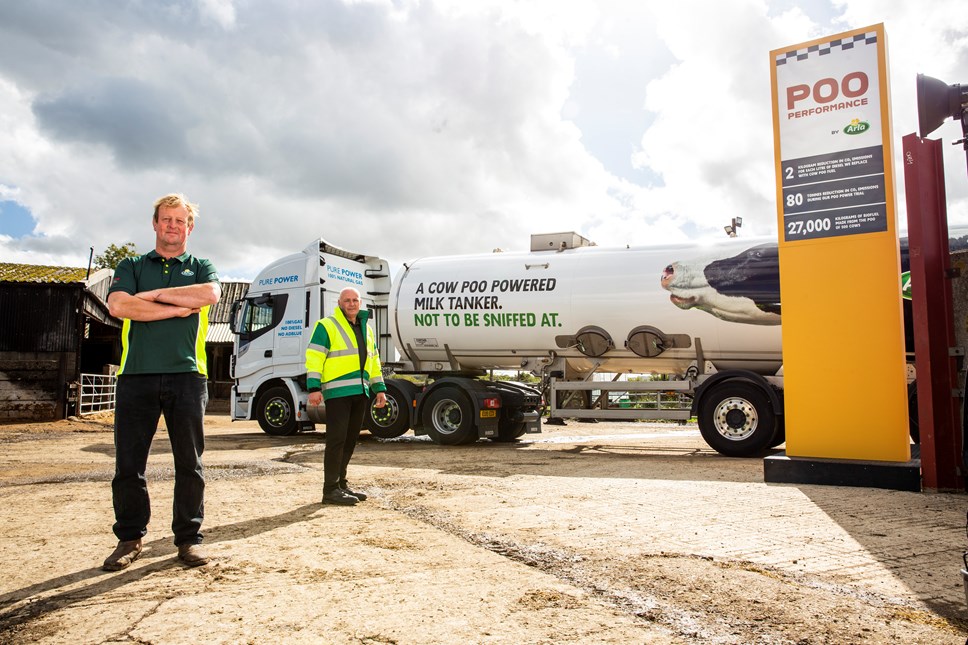 Ian and Adrian with tanker