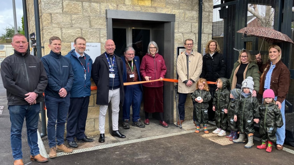 Passengers benefit from £7.8m accessibility upgrade at Menston station: MP Anna Dixon cuts the ribbon at Menston