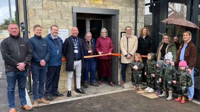 Passengers benefit from £7.8m accessibility upgrade at Menston station: MP Anna Dixon cuts the ribbon at Menston