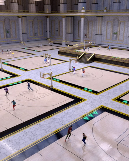 NBA 2K25 The City Courts Vertical