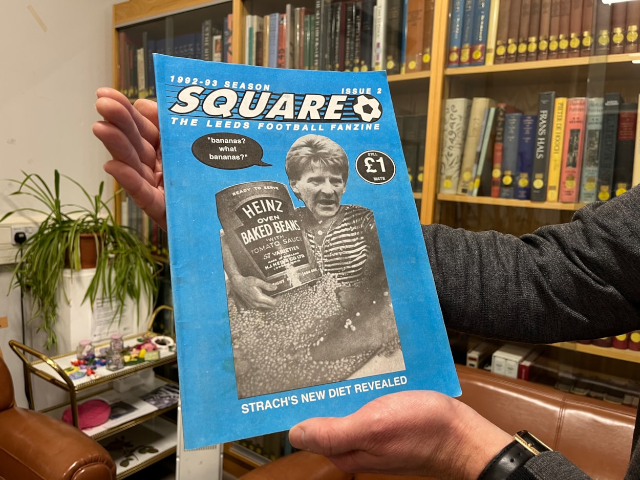 Voice of the Fans zines: Librarian Antony Ramm looks over the collection. The show will include copies of the popular Leeds United fanzine The Square Ball, featuring Elland Road idols including Gordon Strachan and Lucas Radebe, Marching Altogether, founded by Leeds fans to campaign against racism and fascism in football and Bradford City’s City Gent – the longest running football zine in the country.

Exploring the huge and varied impact grassroots self-publishing has had on football fan culture, the exhibition, which is co-produced with British Library, will trace the birth of zines in the 1970s, right through to modern, multimedia content.