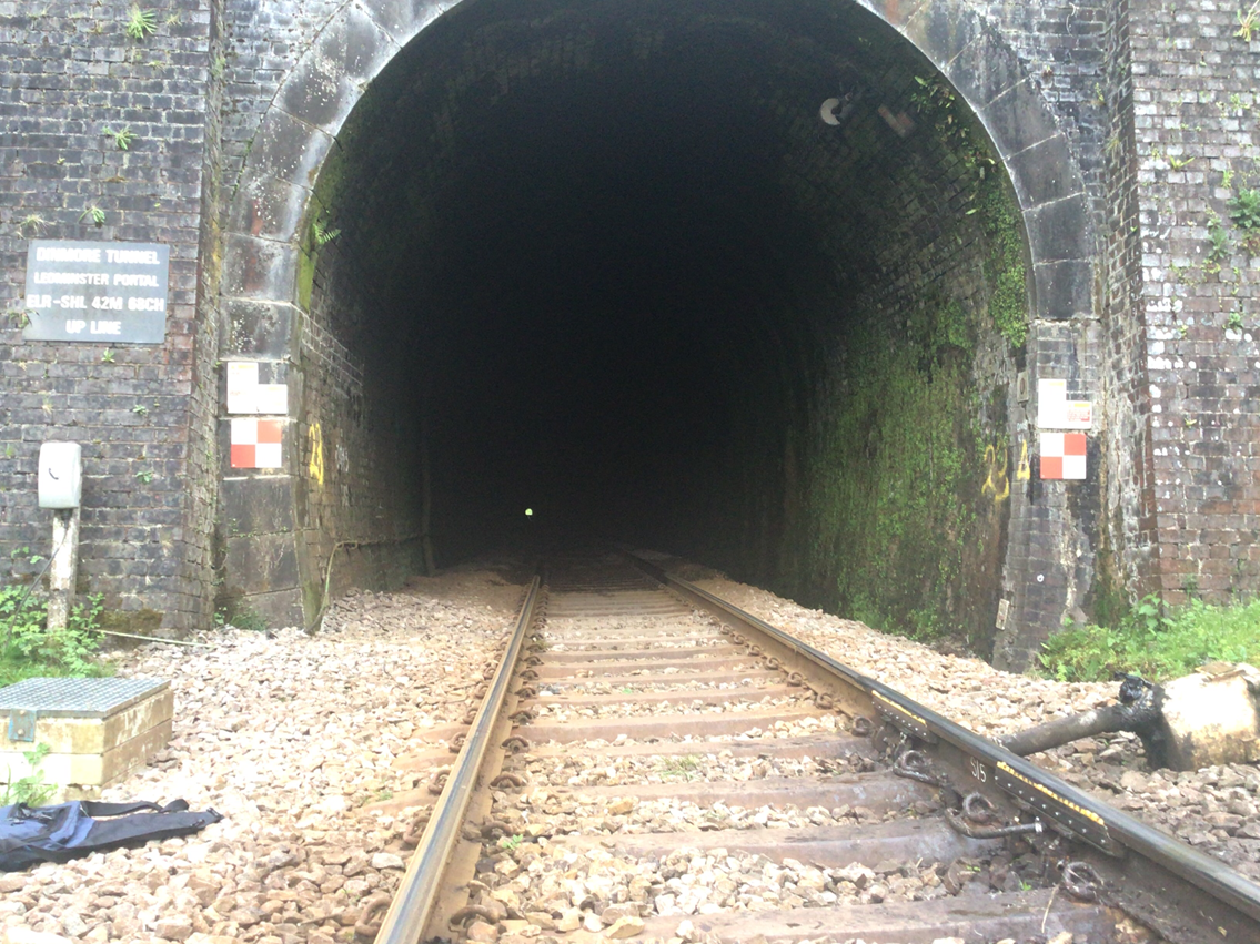 Dinmore Tunnel up line portal credit Paul Cooke