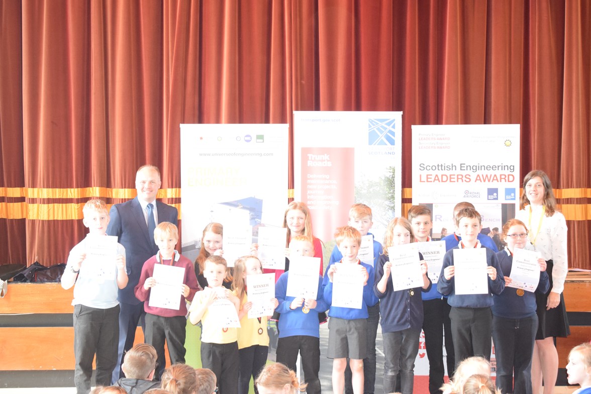 A96 Dualling East of Huntly to Aberdeen scheme - prizewinners