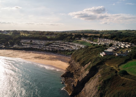 Park view at Lydstep Beach