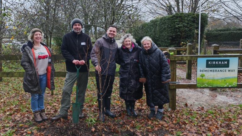 First of thousands of new trees is planted ahead of National Tree Week