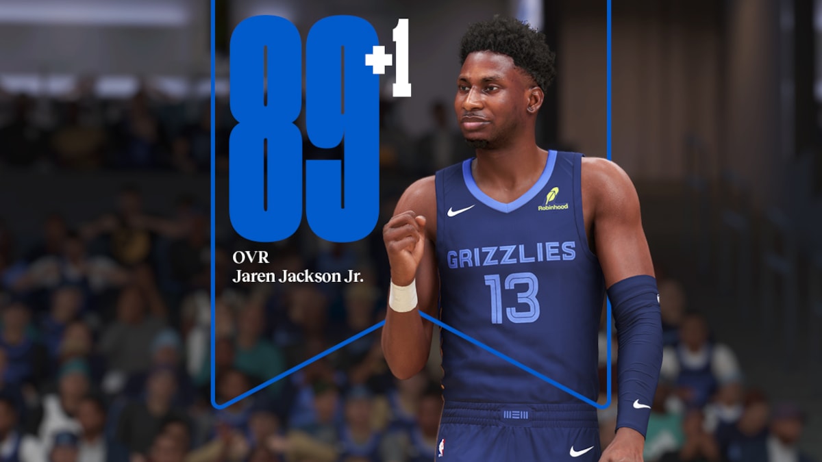 NBA 2K25 Ratings Update Jaren Jackson Jr. 2