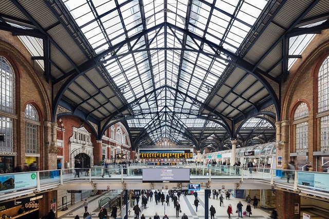 Network Rail thanks commuters as figures show 95% decrease in London Liverpool Street station users during Covid-19 crisis: London Liverpool Street station-2