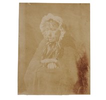 Effie (Eupham) McCrimon: Effie (Eupham) McCrimon, ‘a reverend St Kildean of 80’, 1860. It’s likely that Effie was the daughter of Donald McCrumun, listed on the 1764 Census. We know her parents were Donald McCrimon and Kate McKinnon, and variant spellings were common at the time. Effie was born around 1781, so it’s possible her mother was not yet born in 1764 which is why she was not listed. Effie died in 1869 aged 88. In a list of the inhabitants in 1841, she was described as ‘Euphemia Macrimmon, an old maid’, who was living with her niece (James Wilson, ‘A voyage round the coasts of Scotland and the Isles’ (Edinburgh 1842), vol. II, page 18) In 1860, Effie was one of about half of the 78 inhabitants of St Kilda who were photographed by Captain F W L Thomas RN, commander of HMS Porcupine. Courtesy of the WS Society, NRS, GD492/12/6.