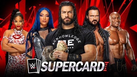 WWE SuperCard S8 - Key Art
