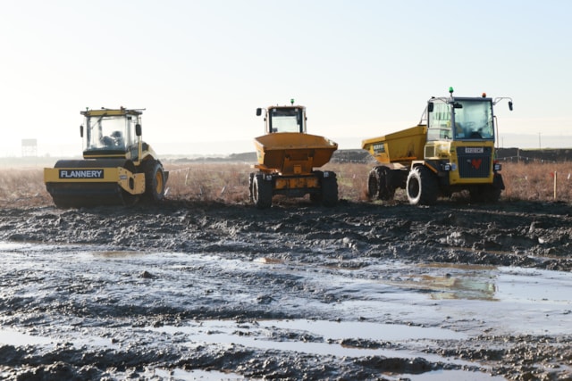 Wetland creation at Coalhouse Point - February 2026
