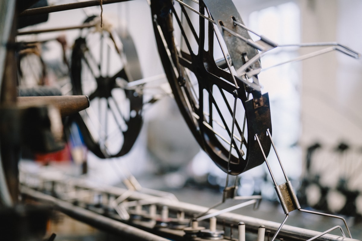 The Weaving Shed at the National Wool Museum.