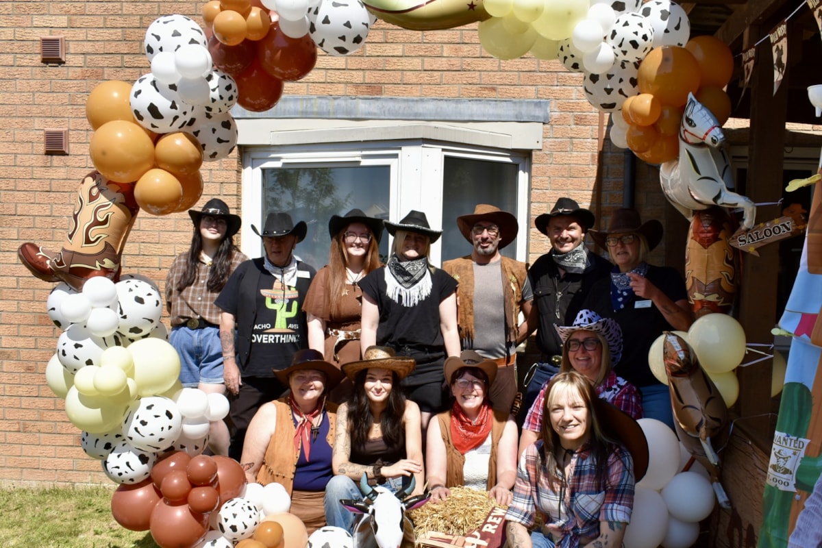 The team behind Margaret's party