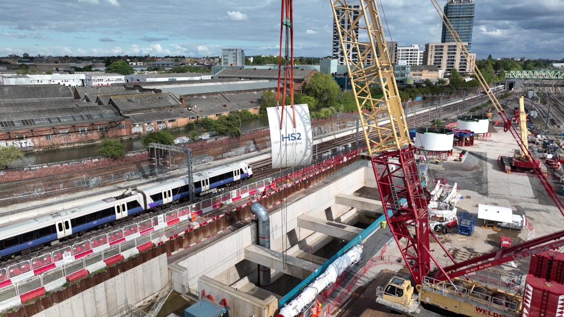 SCS Old Oak Common Drone footage October 2024 02