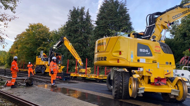 One week to go: Work to improve reliability of a key commuter line between London Waterloo and Portsmouth continues next Saturday: Portsmouth Direct Upgrade